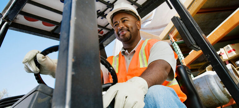 forklift employee